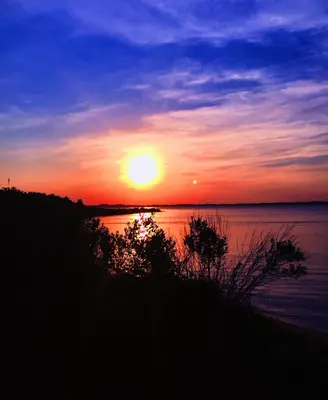 Sunset on Assateague Island