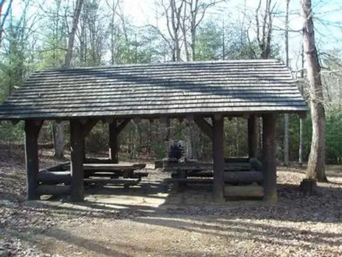 Comers rock picnic shelter