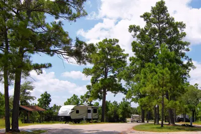 Camping Area Bastrop State Park Texas 2024