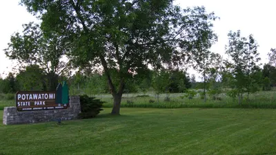 Potawatomi State Park entrance