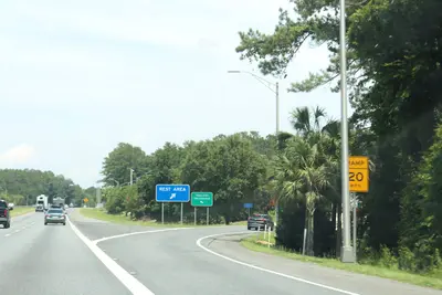 Florida I10eb rest area 30081 exit