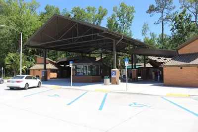 Interstate 10 rest area 30081 buildings