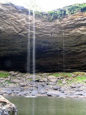 Noccalula Falls Summertime Alabama
