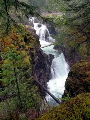 Qualicum River in Little Qualicum Falls Provincial Park