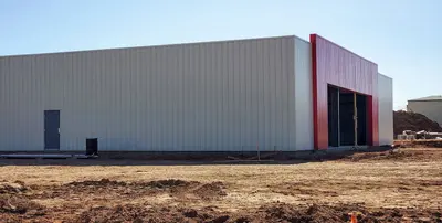 O'Reilly Auto Parts Under Construction in Tucumcari NM - April 2021