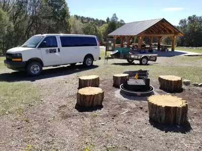 Southwest Conservation Corps 2022--group shelter site improvements