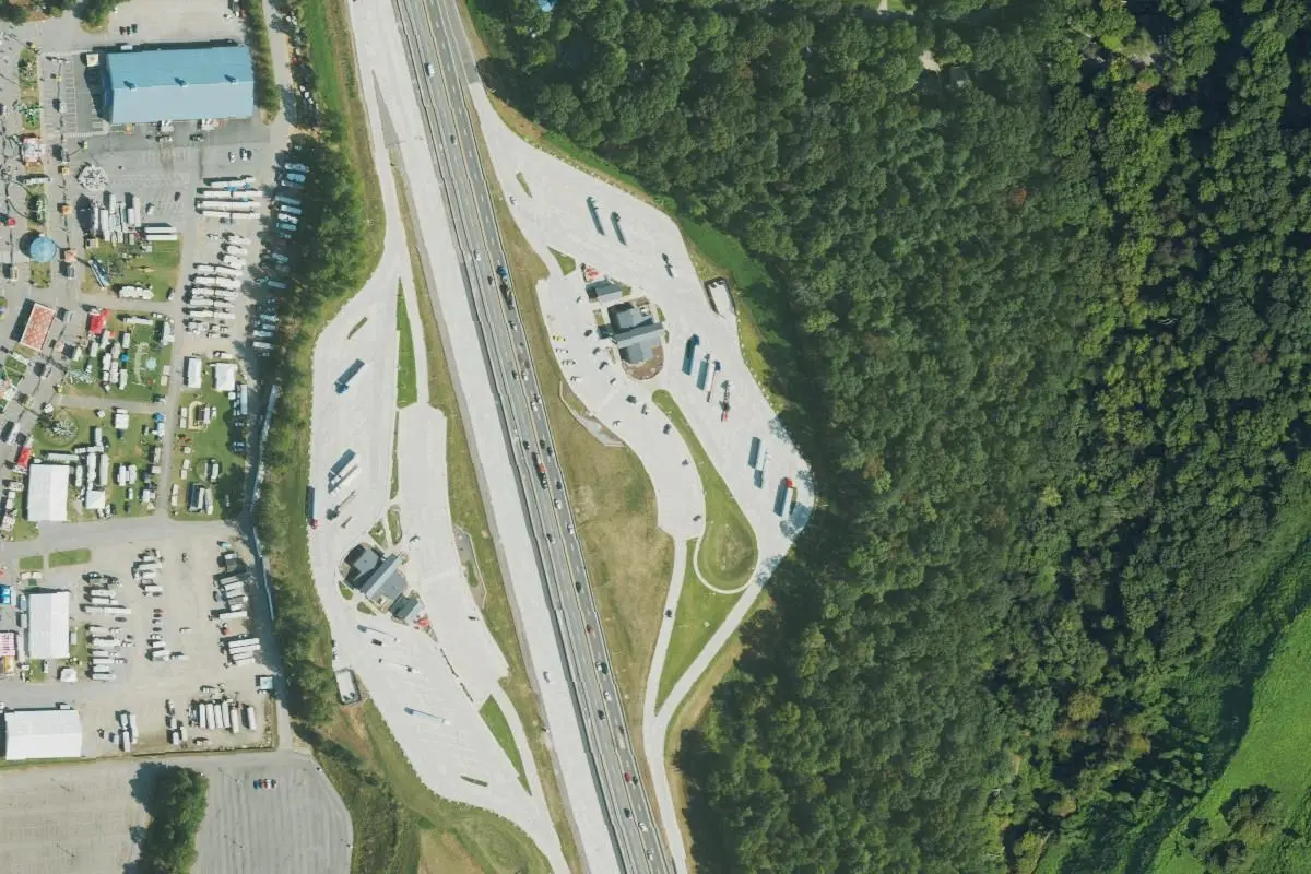 Aerial view