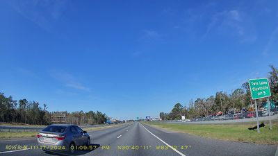 Georgia I75nb Exit 5 Twin Lakes Clyattville dashcam