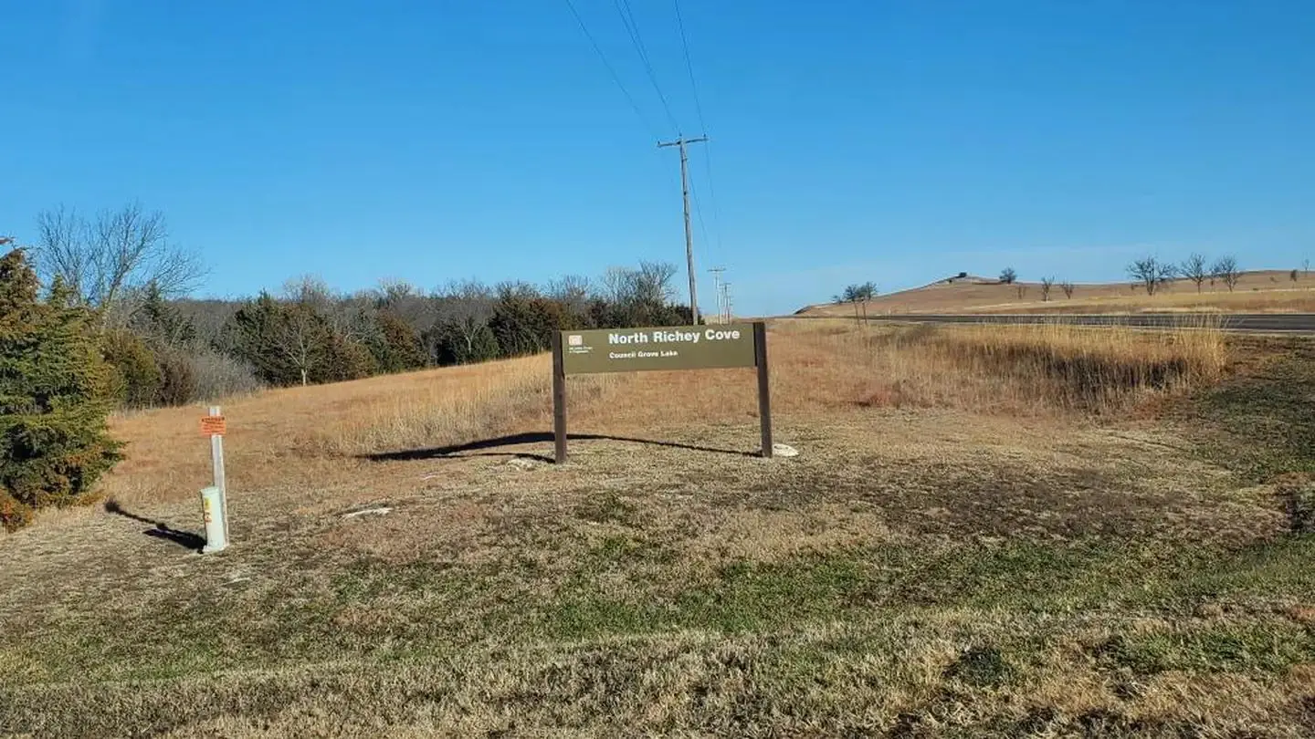 North Richey Cove sign
