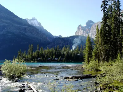 Lake Ohara Lodge - panoramio