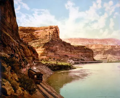 Flickr - …trialsanderrors - Ruby Canyon, Colorado River, Colorado, 1900