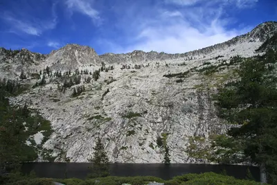 Snowslide Lake near Caribou Lake in Northern California in 2011 (2)