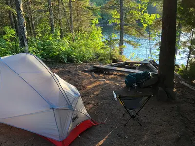 Huginnin Cove Campground Tent Site #2