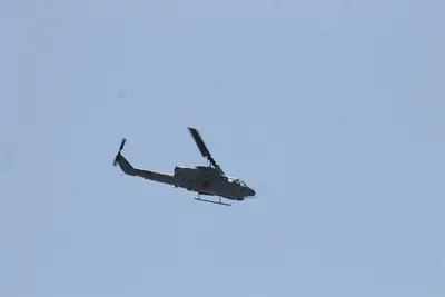 HMLA-775 Bell AH-1W Near Aliso Creek Rest Stop