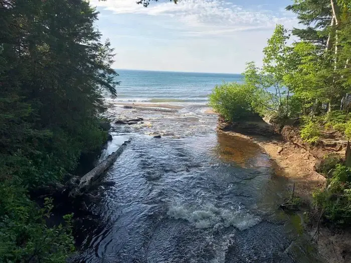 Mouth of Hurricane River
