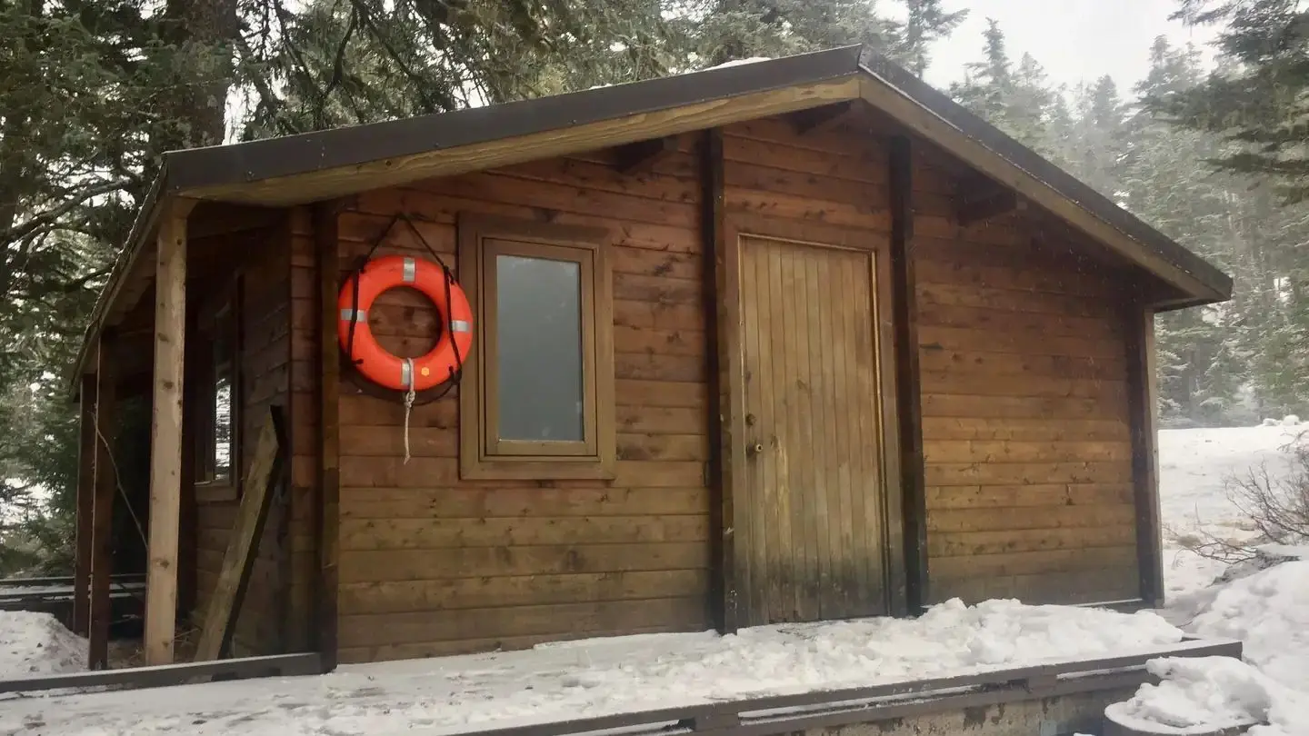 Harrison Lagoon Cabin Front