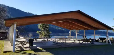 Group Shelter at Dent Group Camp
