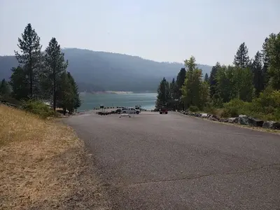 Boat Ramp/ Parking lot