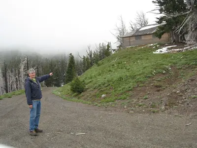 Bob Ballard at Cloud Cap Inn 2016, Mt Hood National Forest (27357306204)
