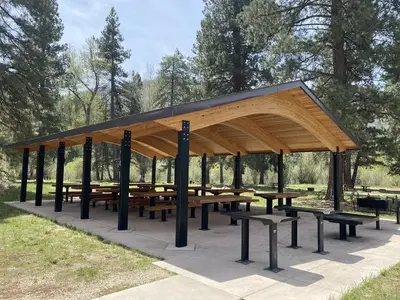 Shelter is located within Site 100