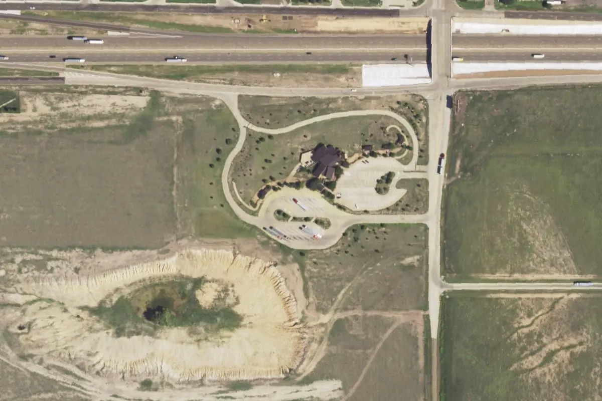 Aerial view