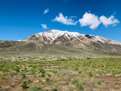 Mountains in Mammoth lake area