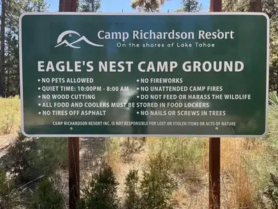 Eagles Nest Sign