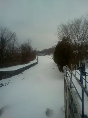Looking back downstream - panoramio