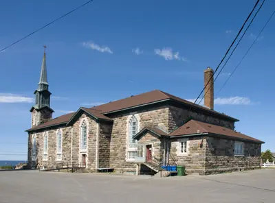 Church Sainte-Flavie rear
