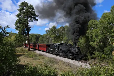 Cumbres & Toltec Scenic No. 483, Chama, N.M. - August 2018