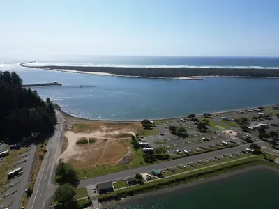 Area infront of RV Resort