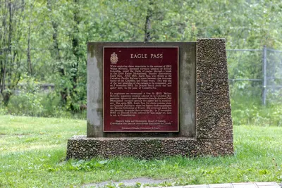 Craigellachie (BC, Canada), The Last Spike, Denkmal -- 2022 -- 2191