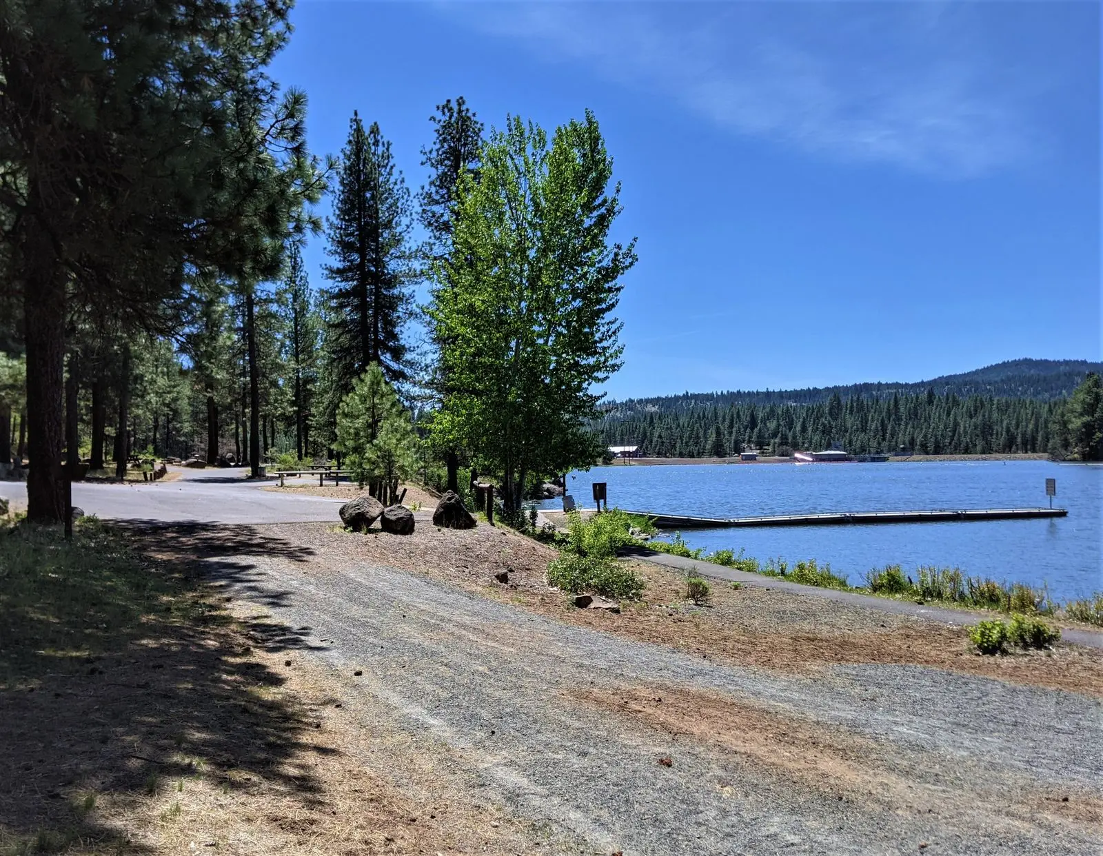 Topsy boat ramp and dock - May 18 2021