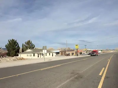 2015-01-16 09 28 25 View north along U.S. Route 93 in Alamo, Nevada