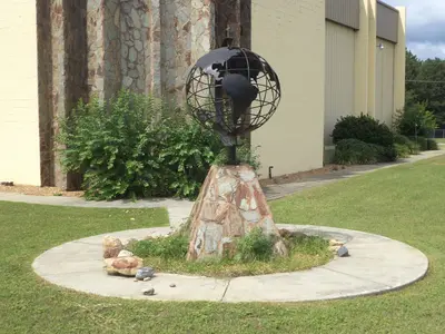 Globe sculpture, Ashburn