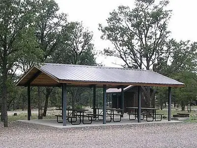 Pinon Campground picnic pavilion