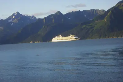 Cruise Ship in Ressurrection Bay - panoramio