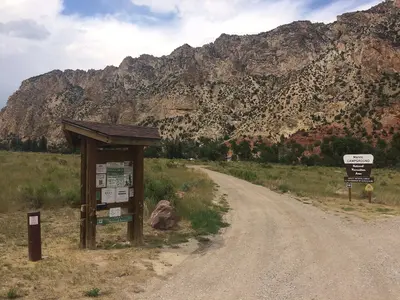 Campground in the Flaming Gorge NRA 4178