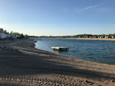View from the trailer