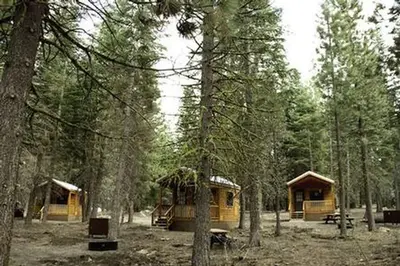 Manzanita lake camping cabins