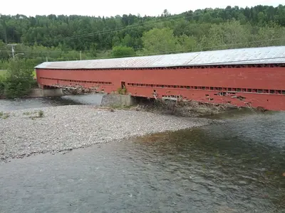 Vieux pont couvert de St-Edgard - panoramio