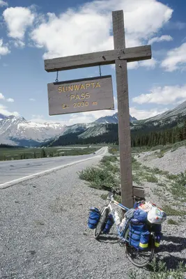 Sunwapta Pass - Improvement District No. 12, Alberta, Canada - July 1990