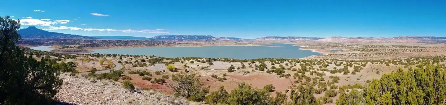 Riana - Abiquiu Lake panorama