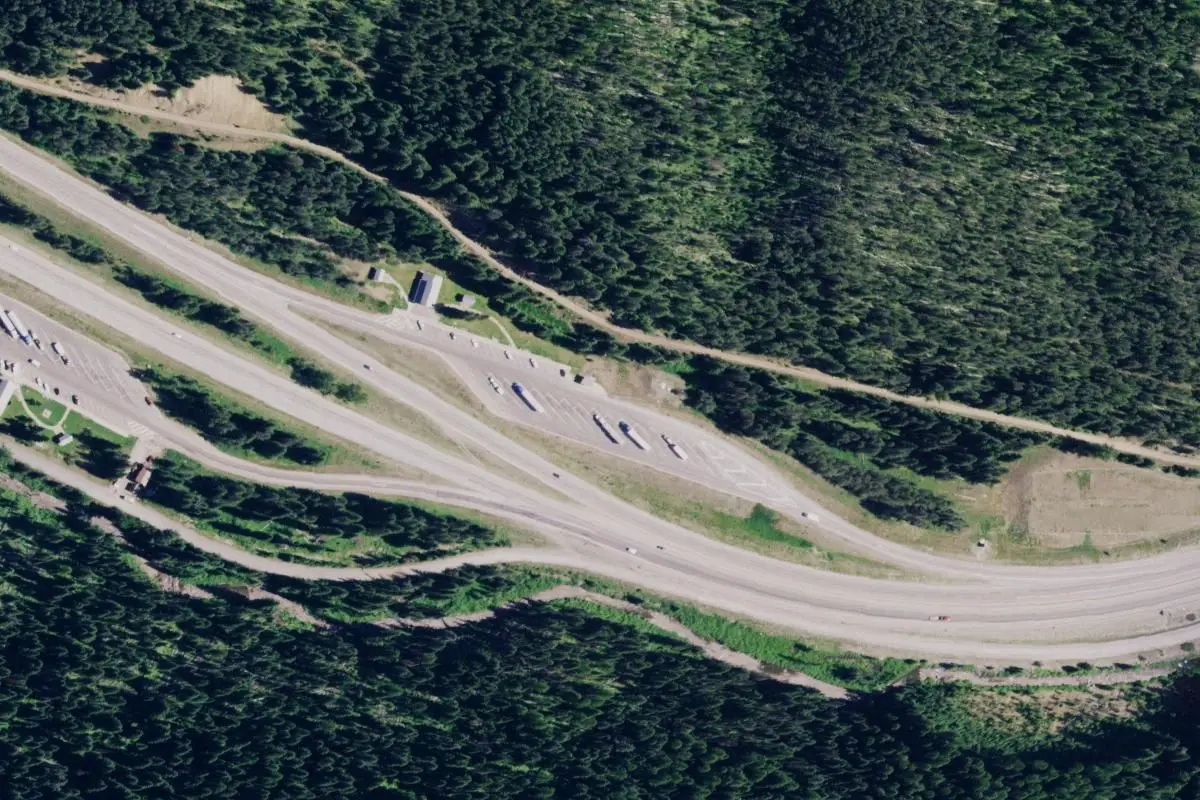 Aerial view