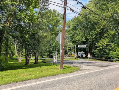 Duncannon, PA Lions Club Campground entrance, July 2025