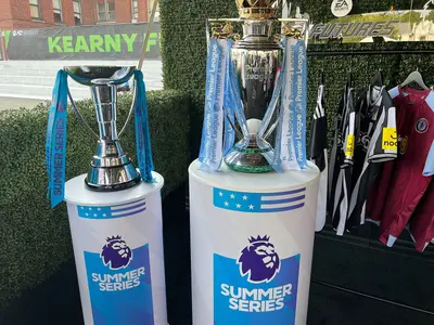 Premier League Summer Series Trophy and Premier League Trophy