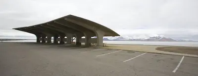 Salt Lake rest stop - panoramio