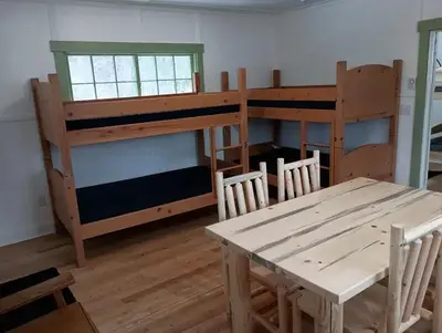 Living room with bunk beds
