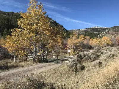Views of the access gate