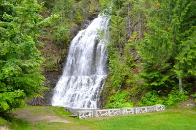 Ione Falls in British Columbia, Canada
